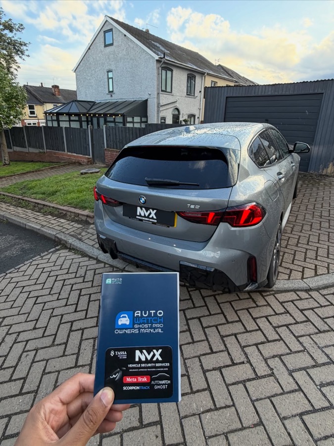 BMW 1 Series secured with Autowatch Ghost immobiliser