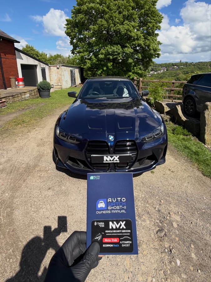 BMW M3 secured with Autowatch Ghost immobiliser