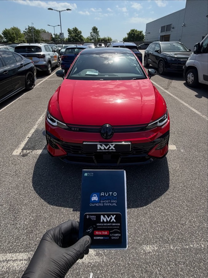 Volkswagen Golf GTI secured with Autowatch Ghost immobiliser