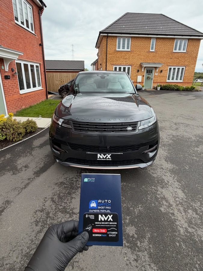 Range Rover secured with Autowatch Ghost immobiliser